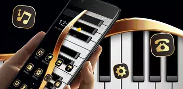 Gold Luxury Piano Theme