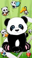 Cute Cartoon Panda 2D Theme স্ক্রিনশট 1