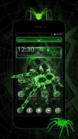 Fluorescent Green Spider Theme screenshot 3