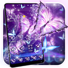 Luminous Butterfly Dazzling Theme ikon