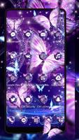 Luminous Butterfly Dazzling Theme syot layar 1