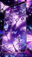 Luminous Butterfly Dazzling Theme screenshot 2