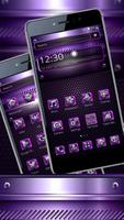 Purple Amethyst Alloy 2D Theme capture d'écran 1