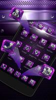 Purple Amethyst Alloy 2D Theme capture d'écran 2