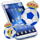 Koel Madrid voetbal thema-icoon