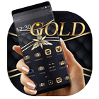 Gold Black Clover Business Theme icône