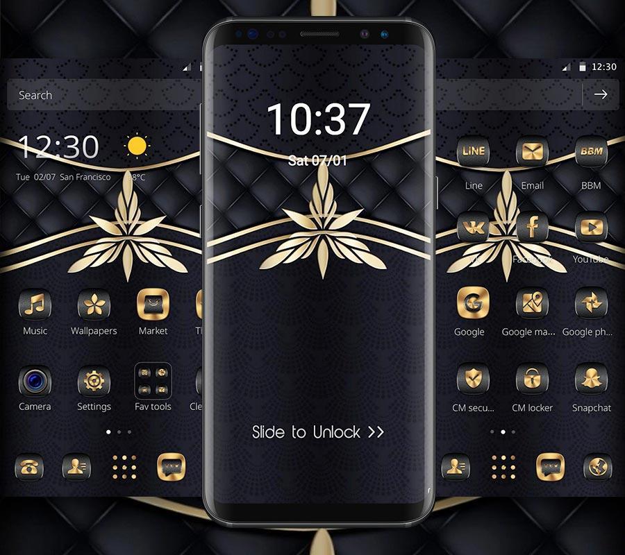Gold Black Clover Business Theme For Android Apk Download