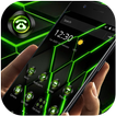 Green Neon Light Technology Theme