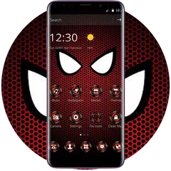 download Crimson Horrific White Eyes Theme APK