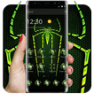 Tema Green Fluorescent Spider