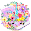 Flor unicornio tema APK