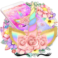 Flower Unicorn Theme 🌸🦄 APK download