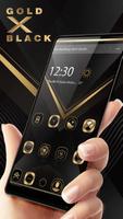 Gold X black launcher capture d'écran 2