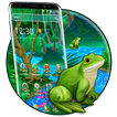 Cute Cartoon Frog 2D Theme