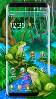 Cute Cartoon Frog 2D Theme capture d'écran 1