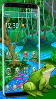 Cute Cartoon Frog 2D Theme স্ক্রিনশট 3