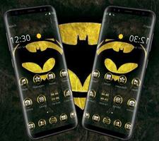 Black Hero Bat Theme Cartaz