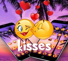 Summer Lover Emoji Theme تصوير الشاشة 1