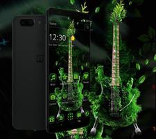 Green Leaf Guitar Theme screenshot 1