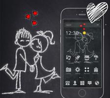 Blackboard Love Sweet Theme poster
