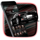 ikon Cool Black Car 2D Theme