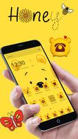 Cuteness Yellow Pooh Bear Theme captura de pantalla 2