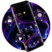 ”Cool Violet Neon Ray Theme