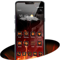 MIUI 10 - Fire Theme