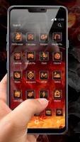 MIUI 10 - Fire Theme تصوير الشاشة 3