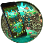 Beautiful Nature Forest 2D Theme icône