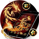 Gold Dragon Totem Theme APK