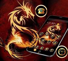 Gold Dragon Totem Theme Affiche