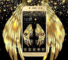 Gold Plated Angel Wings Theme poster