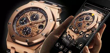 Gold Luxury Legendary Watch Theme