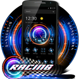 Racing Neon Speedometer Theme biểu tượng