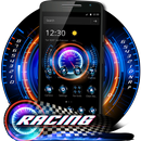 Racing Neon Speedometer Theme APK