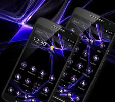 Tech Neon Violet Light Theme скриншот 3