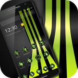 Fluorescent Green Stripe Theme biểu tượng