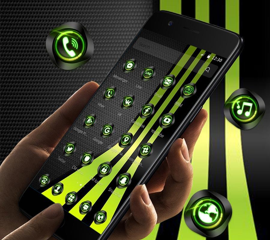 Зеленые полоски на телефоне. Зеленый лаунчер. Neon Green Launcher 3d для андроид. Retropy e5 зеленые полоски.