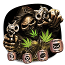 Weed Ghost Gun Launcher Theme APK