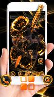 ゴールドスカルソードテーマ ポスター