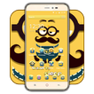 Happy friend cute cartoon icon theme