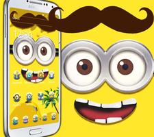 Happy friend cute cartoon icon theme تصوير الشاشة 2