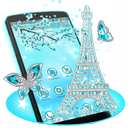 Blue Diamond Paris Theme APK