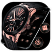 Rose Gold Watch Black Theme