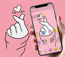 Finger Heart poster
