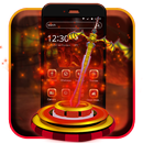 Golden Warrior Sword 2D Theme APK