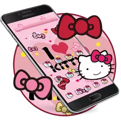 Kitty Princess Pink Butterfly theme Icon