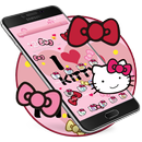 Kitty Princess Pink Butterfly theme APK