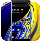 Ocean Blue Theme for Galaxy Note9 icône